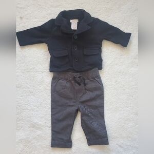 Joe FRESH Formal Wintet Boys Suite Blazer   pants Size 3 to 6 months